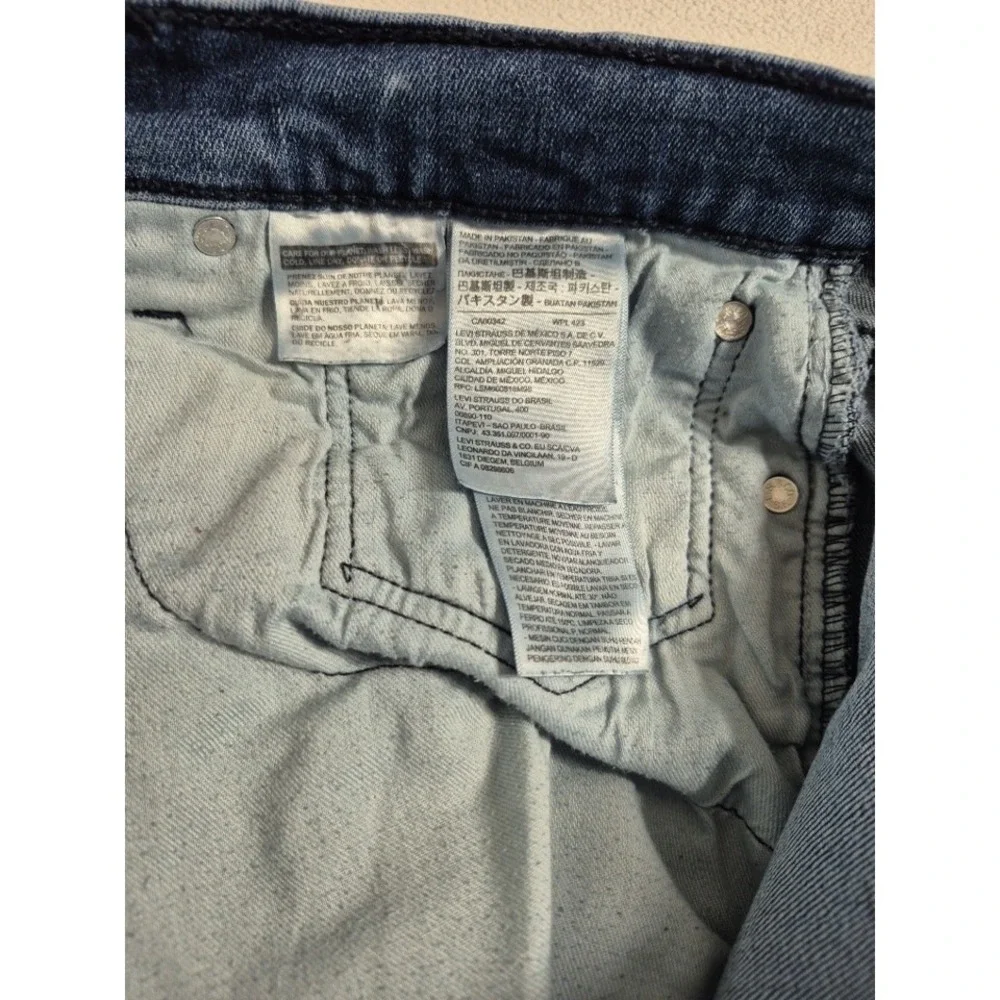 Levi's 541 Athletic Taper Jeans Men's 42x34 Medium Wash Blue Denim